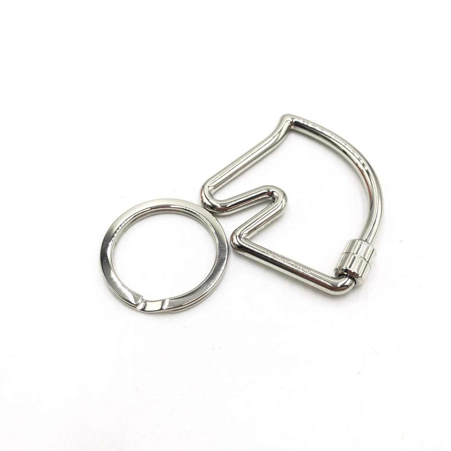 Hermès Palladium Cheval Key Ring Design