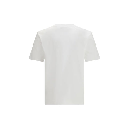 Balmain White Cotton T-Shirt