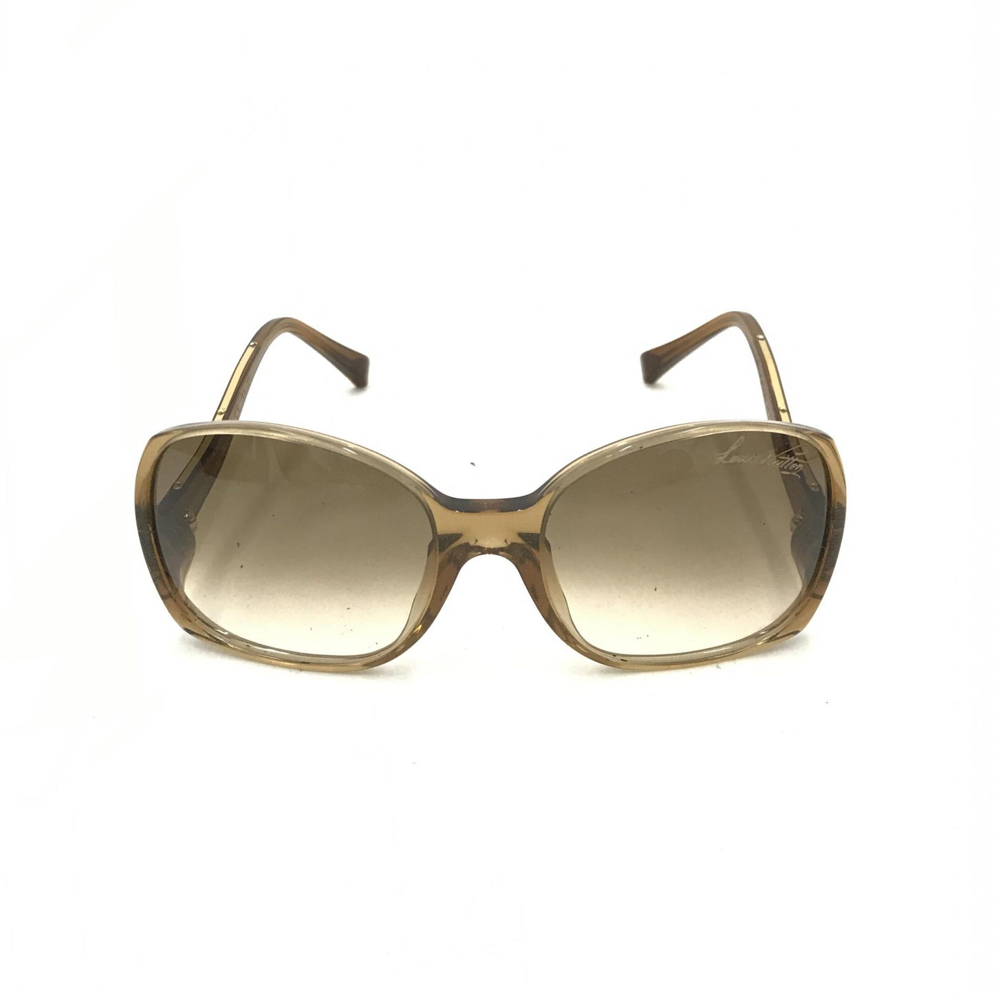 Louis Vuitton Brown Speckling Acetate Frame Sunglasses