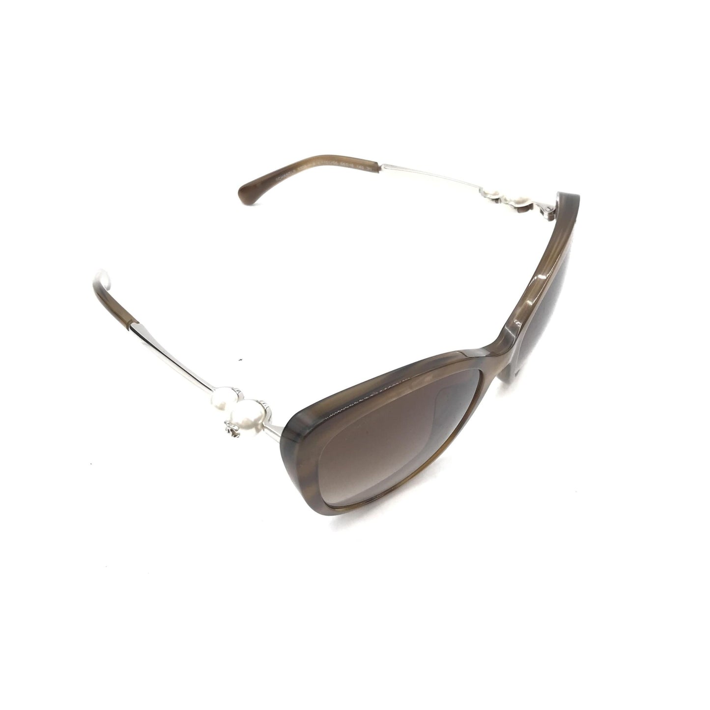 Chanel Cat-Eye Sunglasses With Pearl Detailing