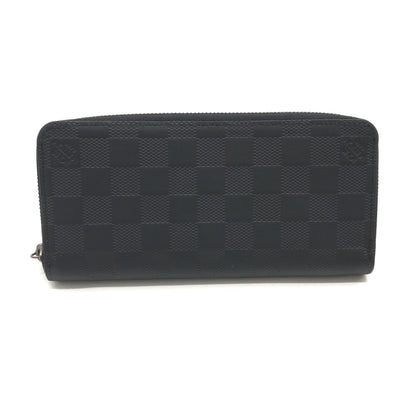 Louis Vuitton Damier Infini Zippy Wallet In Black