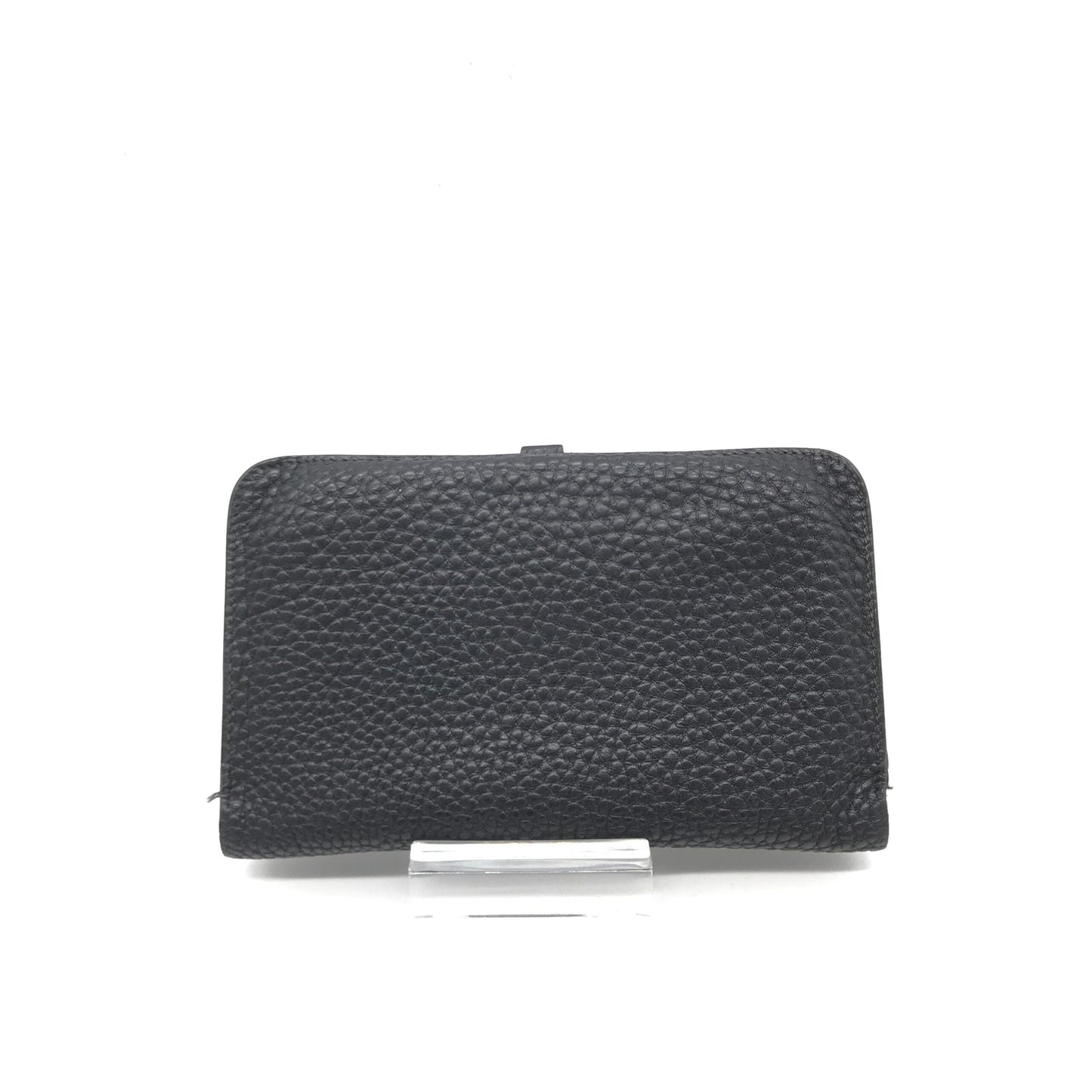 Hermès Dogon Leather Wallet In Black
