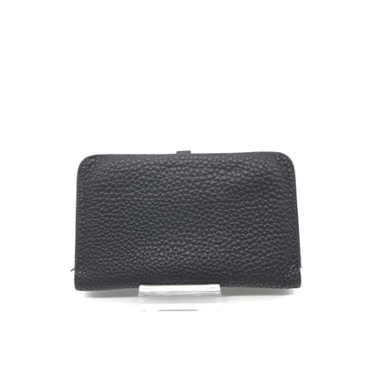 Hermès Dogon Leather Wallet In Black