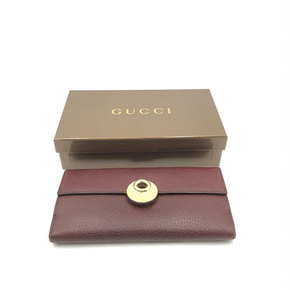 Gucci Eclipse Insignia Leather Wallet