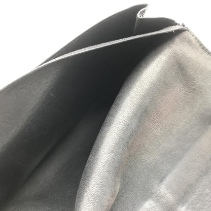 Hermès Dogon Leather Wallet In Black