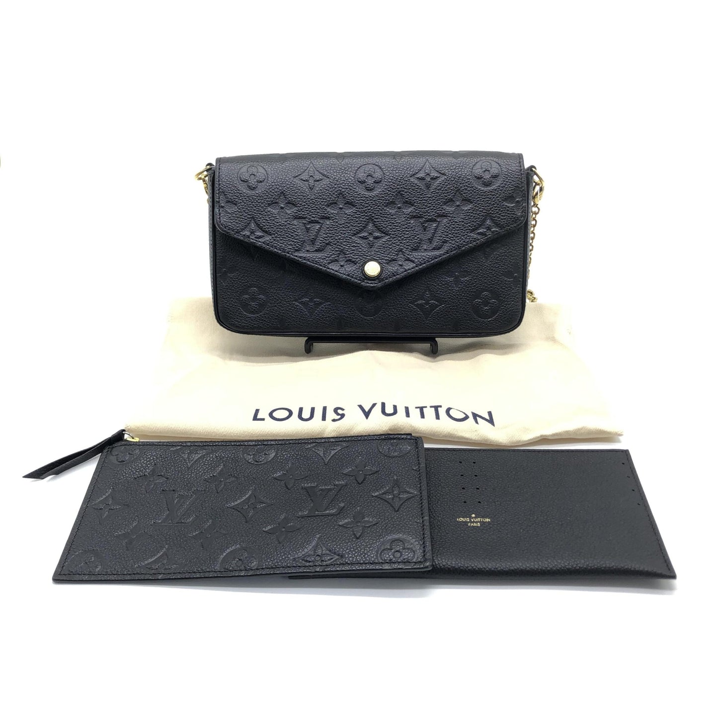 Louis Vuitton FéLicie Pochette Leather Crossbody Bag