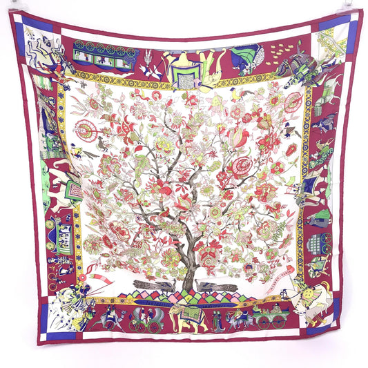 Hermès Fantaisies Indiennes Silk Scarf