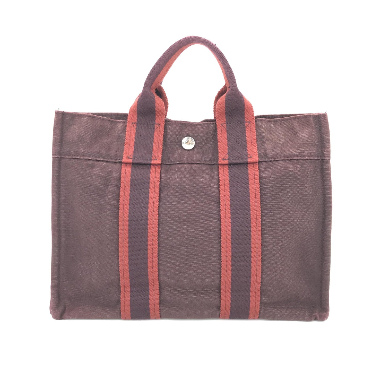 Hermès Fourre Tout PM Canvas Hand Tote Bag