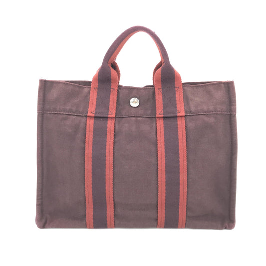 Hermès Fourre Tout PM Canvas Hand Tote Bag
