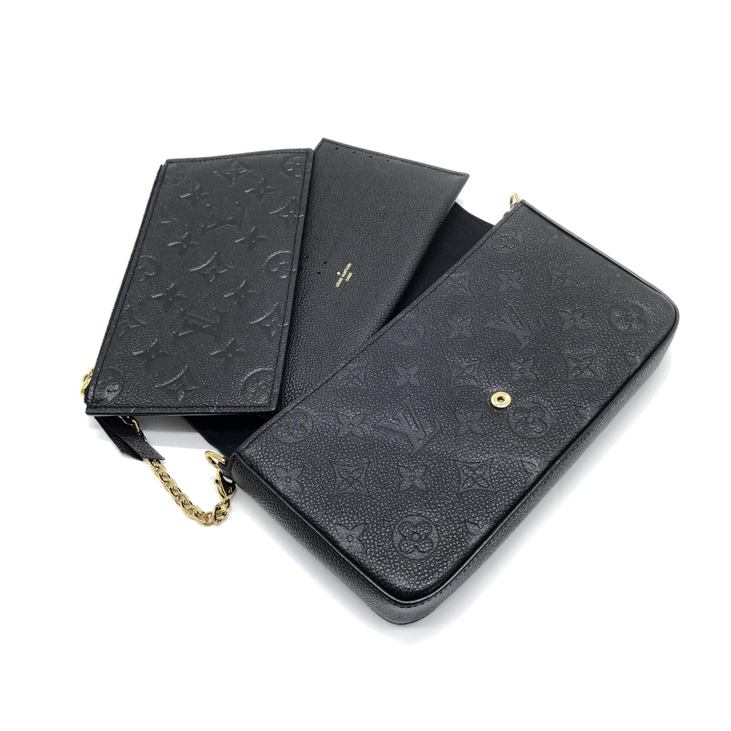 Louis Vuitton FéLicie Pochette Leather Crossbody Bag