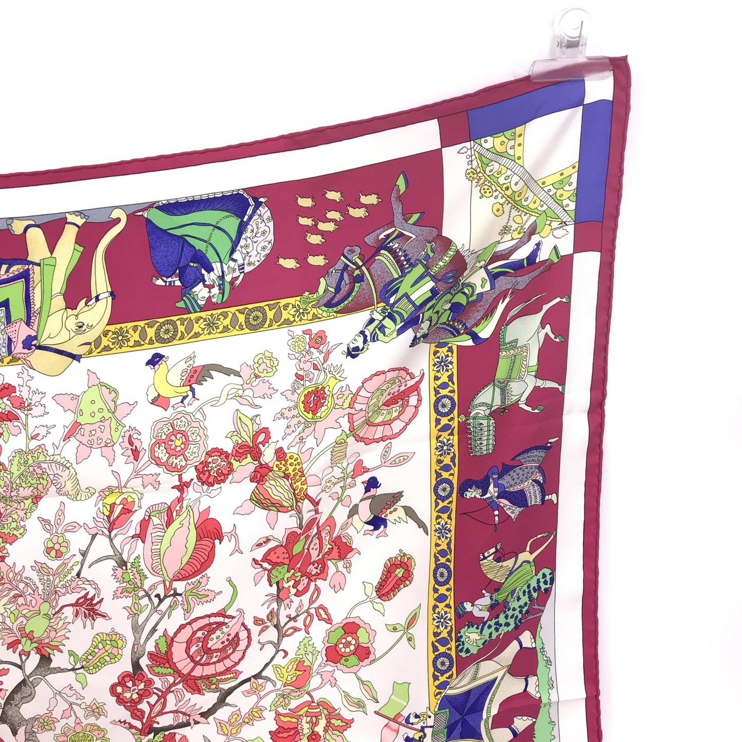 Hermès Fantaisies Indiennes Silk Scarf