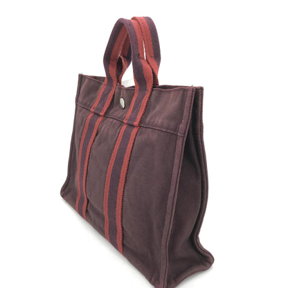 Hermès Fourre Tout PM Canvas Hand Tote Bag