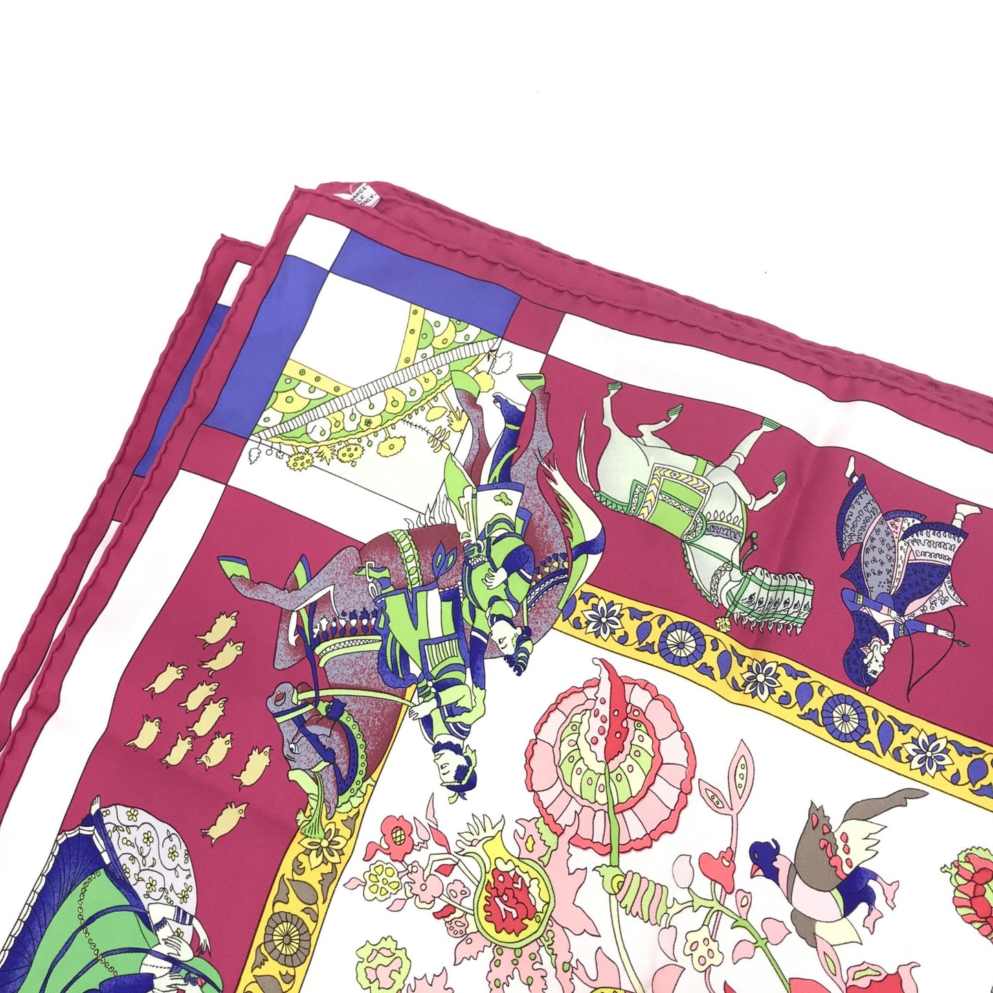 Hermès Fantaisies Indiennes Silk Scarf