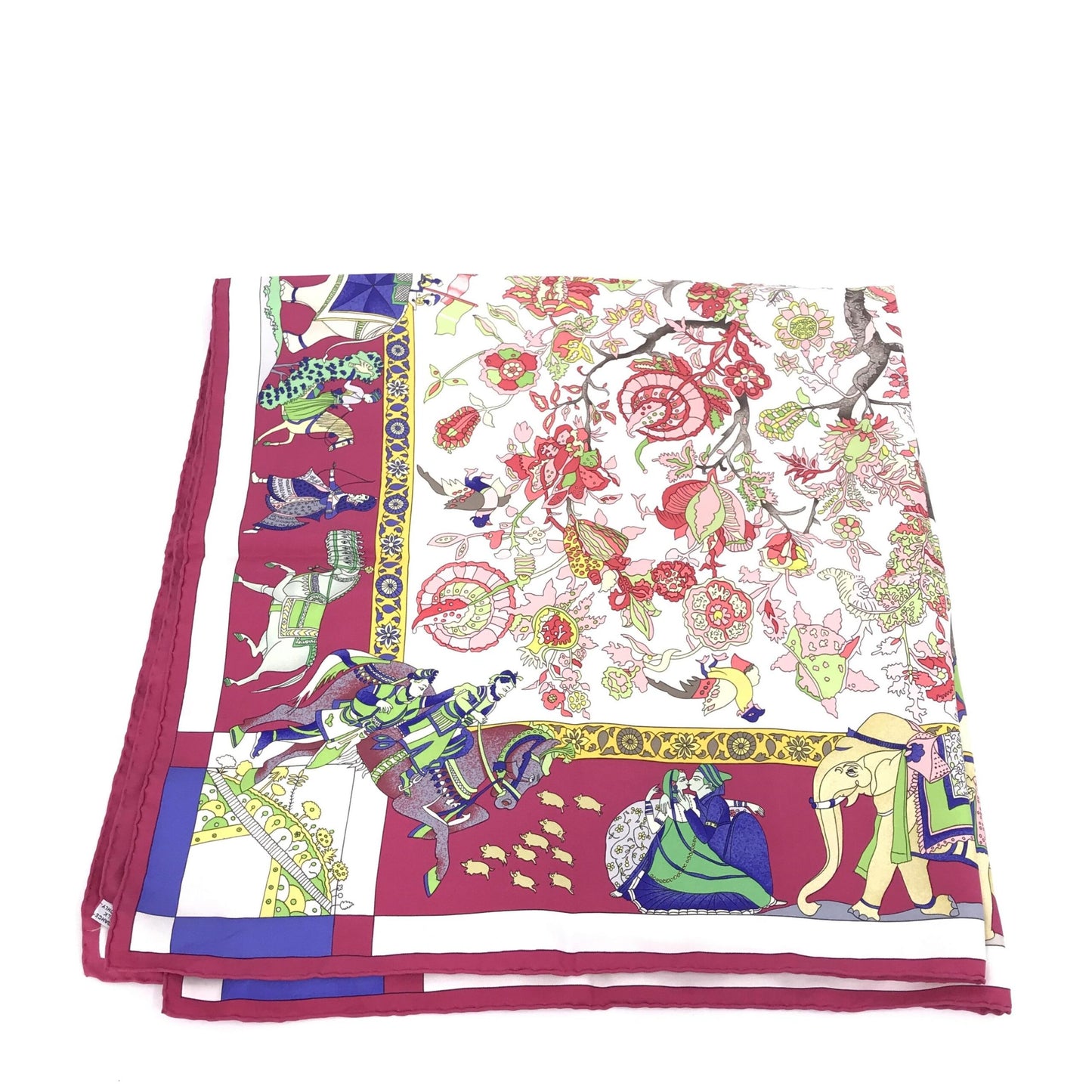 Hermès Fantaisies Indiennes Silk Scarf