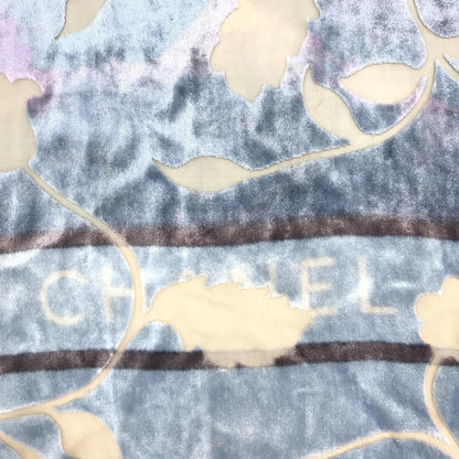 Chanel Silk Scarf: Abstract Floral Design