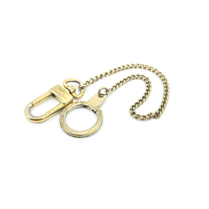 Louis Vuitton Gold Metal Bag Extender Keychain