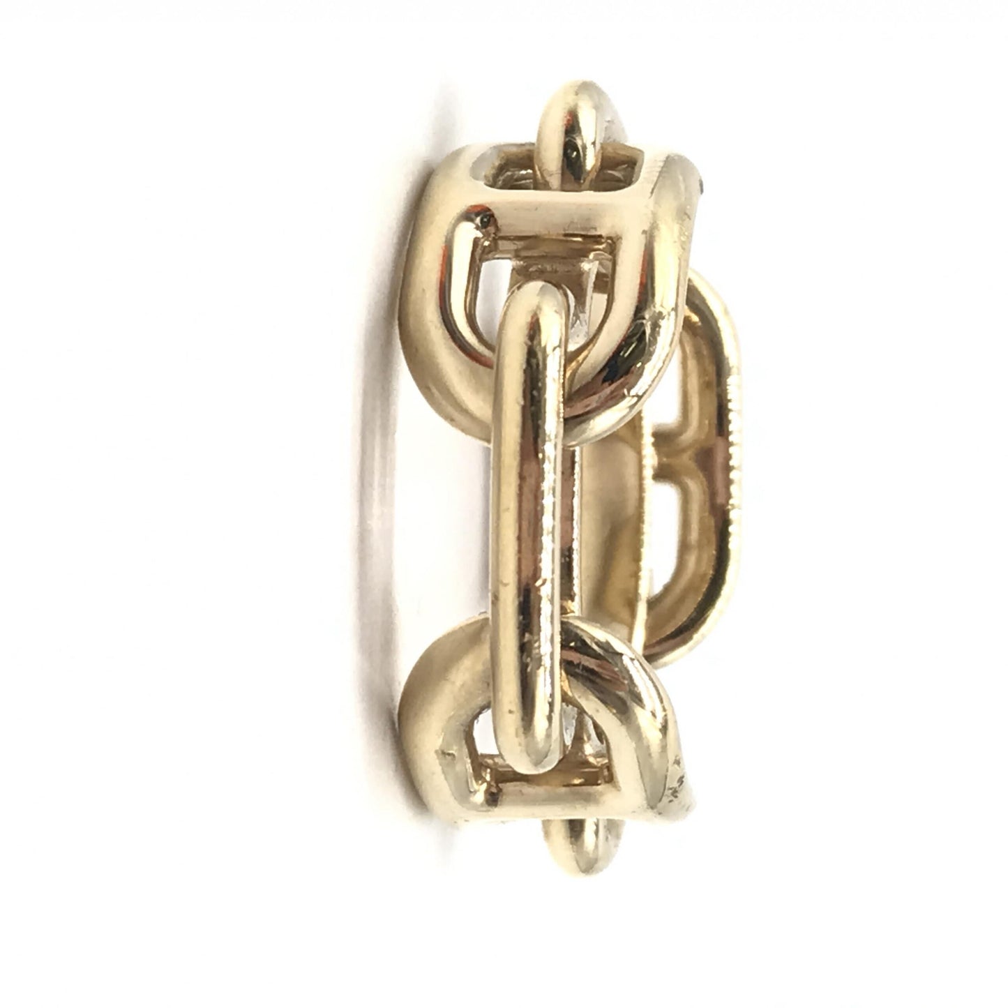 Hermès Gold-Plated Scarf Ring Accessory