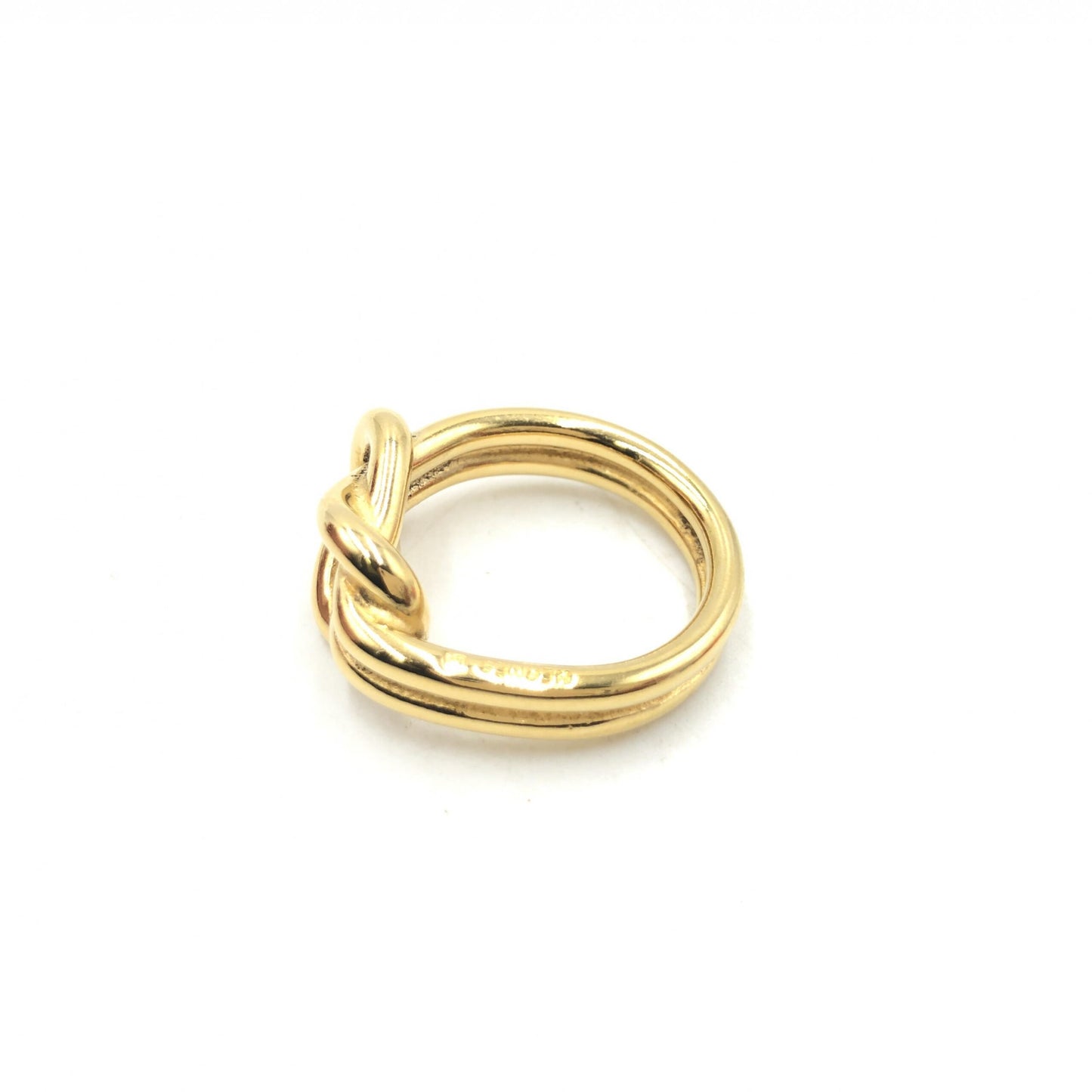 Hermès Hermes Vintage And Antique Plain Gold Ring