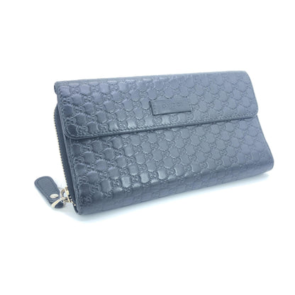 Gucci Microguccissima Leather Long Wallet