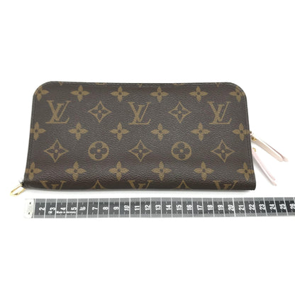 Louis Vuitton Monogram Canvas Zip Around Wallet