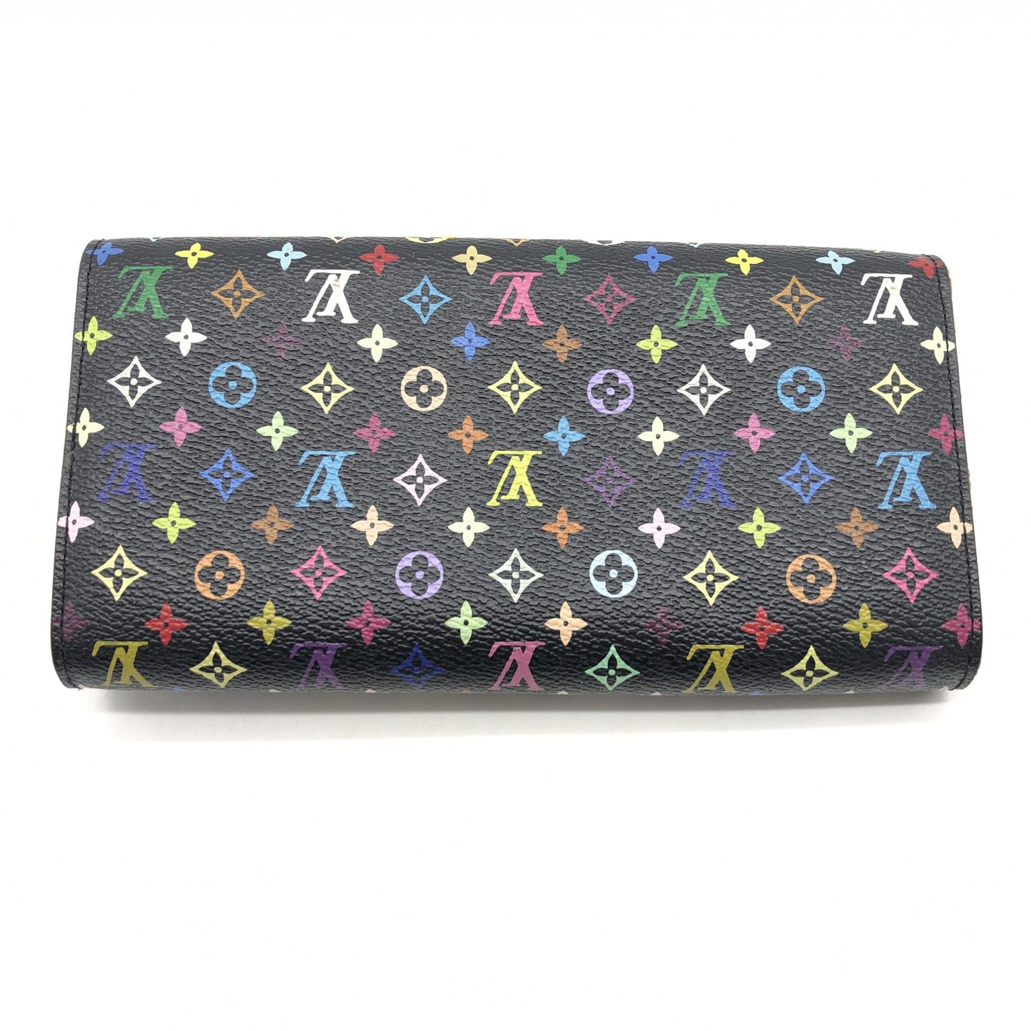 Louis Vuitton Multicolore Monogram Pattern Coated Canvas Sarah Wallet
