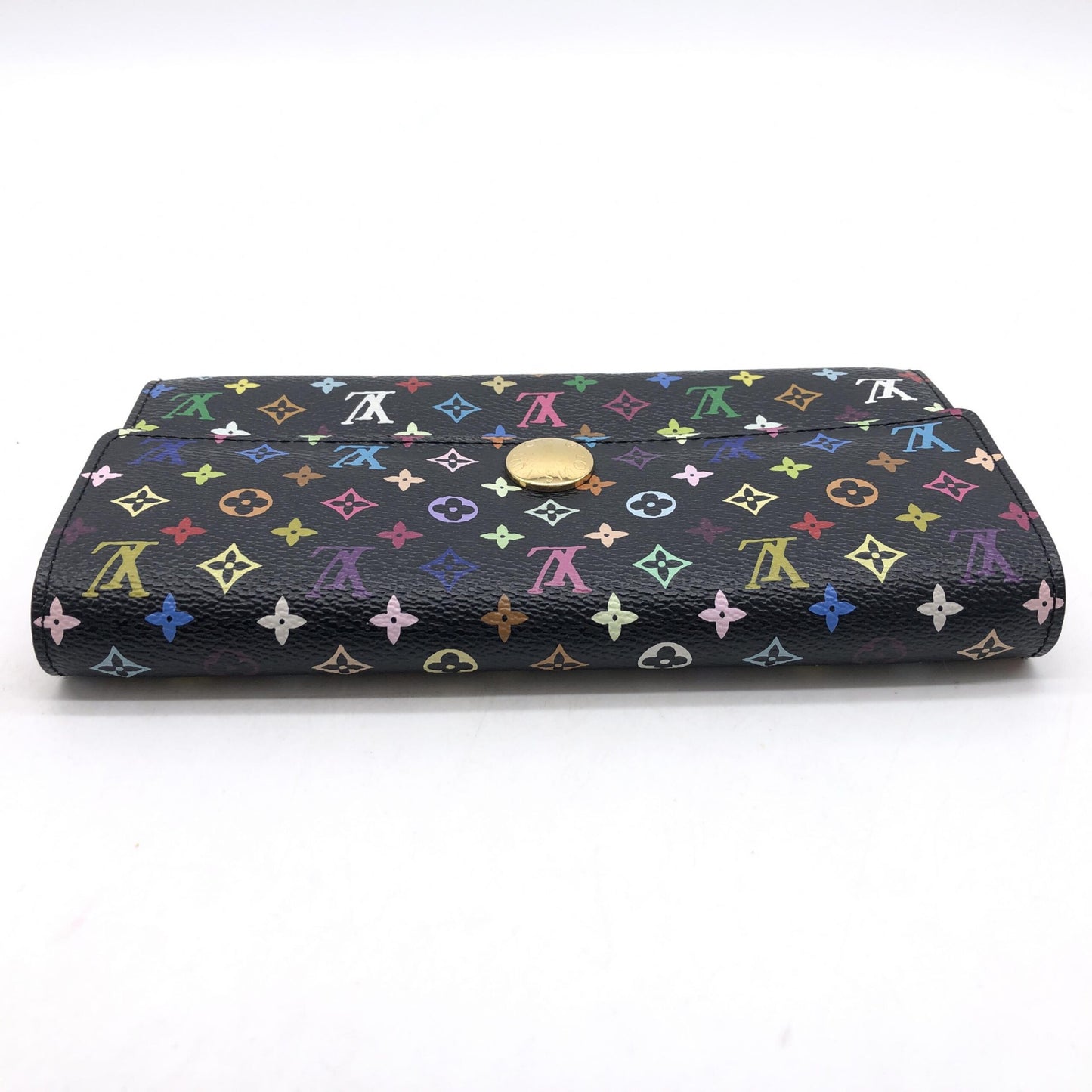 Louis Vuitton Multicolore Monogram Pattern Coated Canvas Sarah Wallet