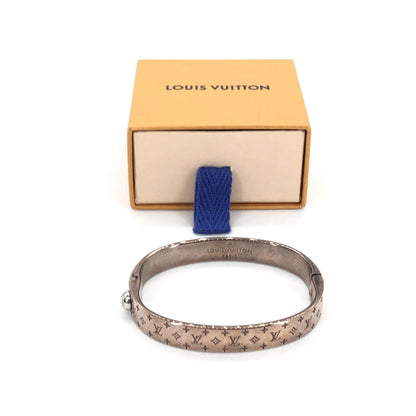 Louis Vuitton Nanogram Cuff Bangle/Plated