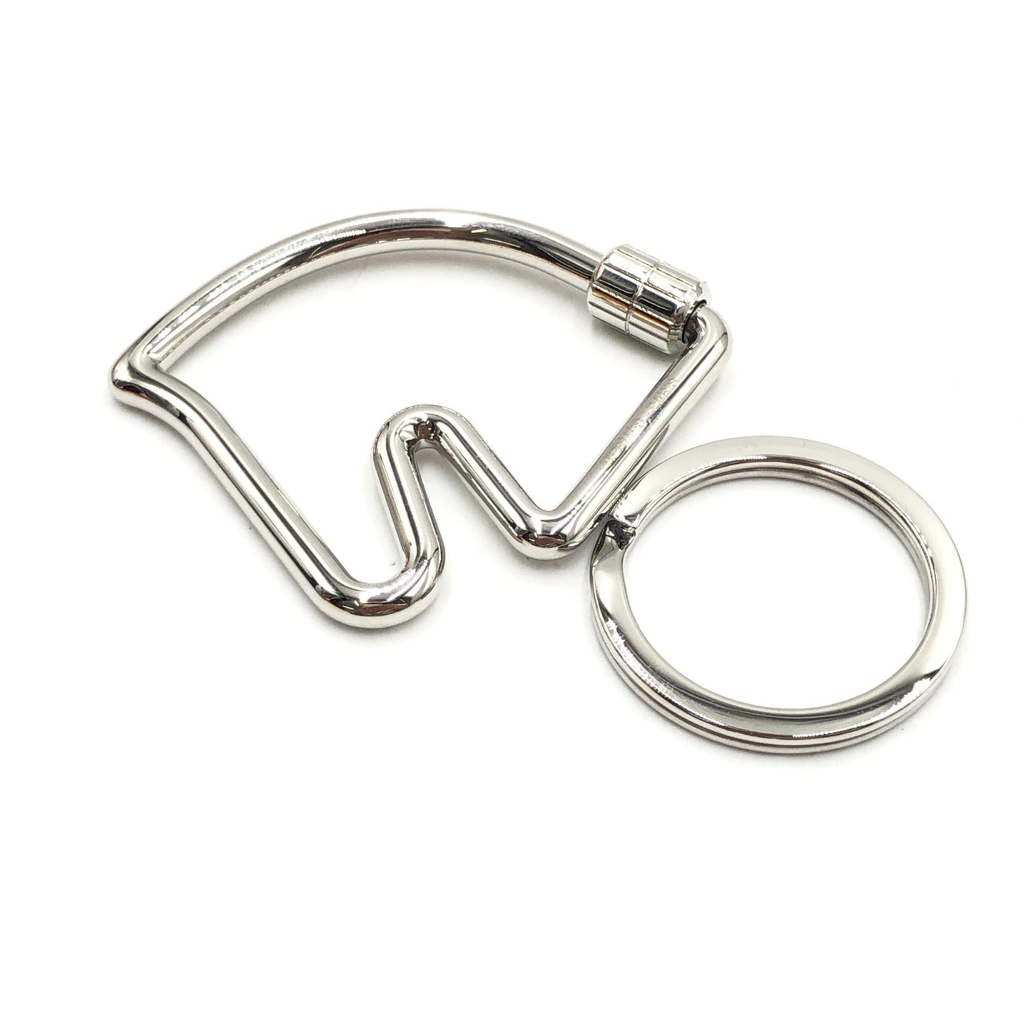Hermès Palladium Cheval Key Ring Design