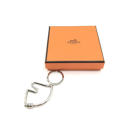 Hermès Palladium Cheval Key Ring Design