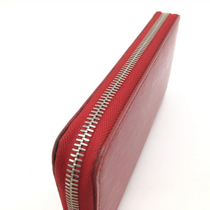 Louis Vuitton Red Epi Leather Zippy Wallet