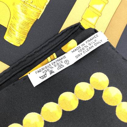 Hermès Silk Scarf With African Motifs