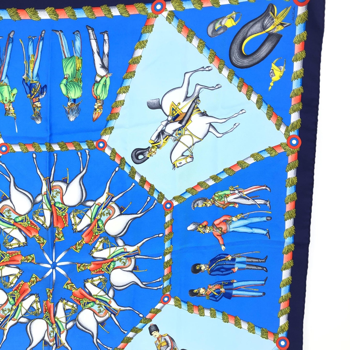 Hermès Silk Scarf With Imperial Russian Theme