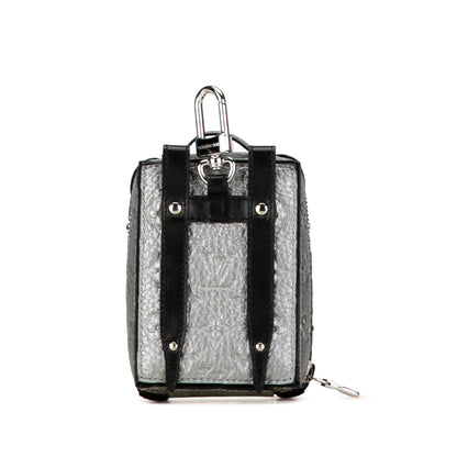 Louis Vuitton Trunk Motif Key Charm Leather With Box