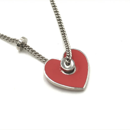 Chanel Vintage Heart And Charms Pendant Necklace