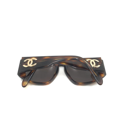 Chanel Vintage Classic Tortoise Sunglasses