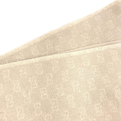Gucci Wool Scarf With Gg Logo Pattern