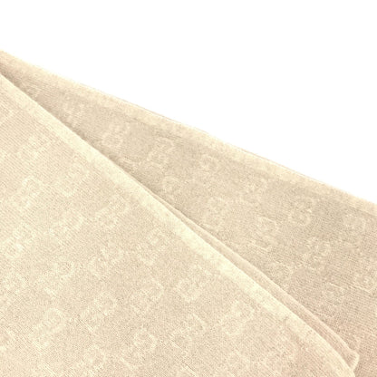 Gucci Wool Scarf With Gg Logo Pattern