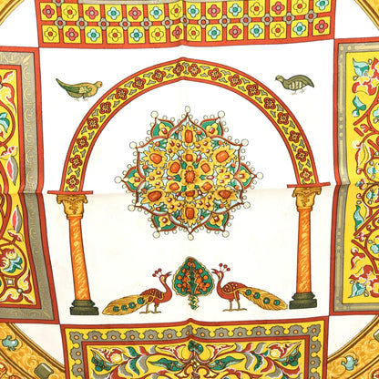 Hermès HERMÈS Carre 45 100% Silk Scarf "CIELS BYZANTINS"