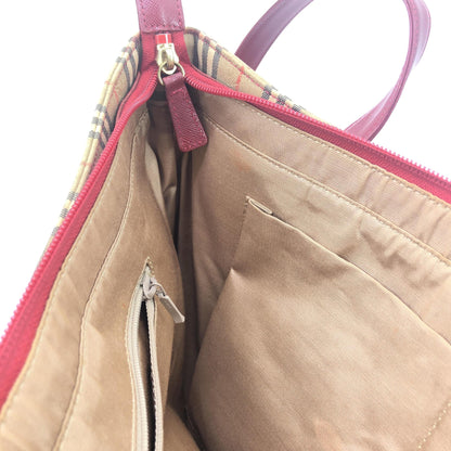 Burberry Nova Check Tote Bag