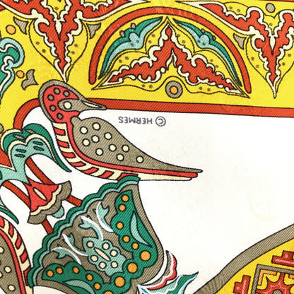 Hermès HERMÈS Carre 45 100% Silk Scarf "CIELS BYZANTINS"