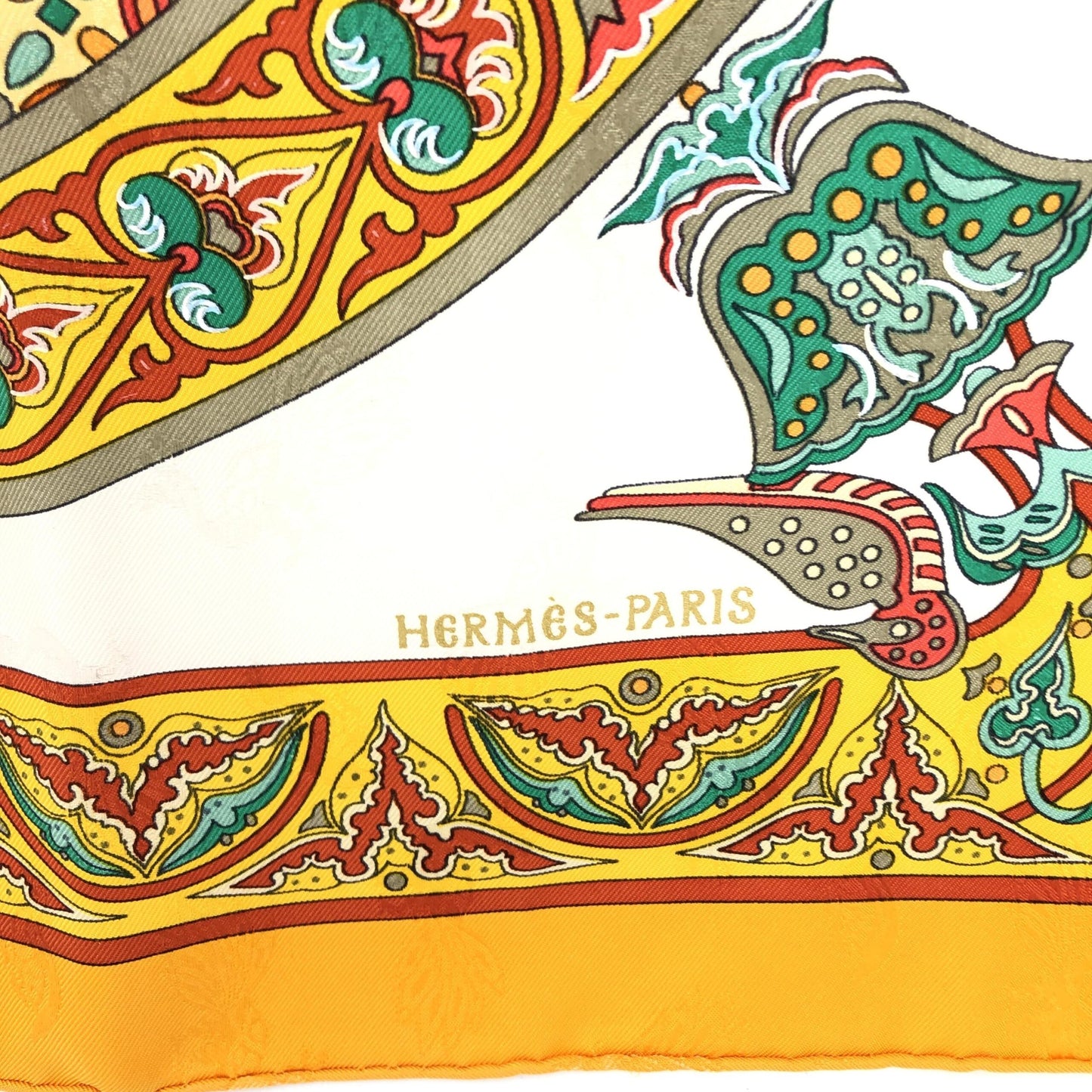 Hermès HERMÈS Carre 45 100% Silk Scarf "CIELS BYZANTINS"