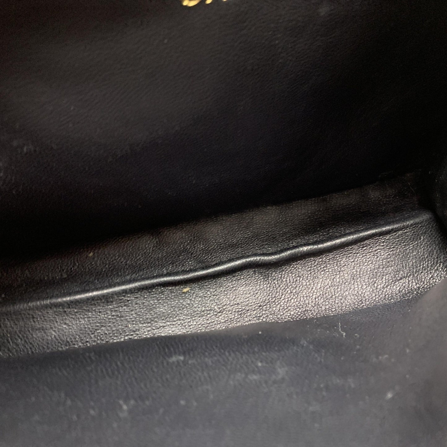 Chanel CC Vintage Matelasse Lambskin Shoulder Chain Flap