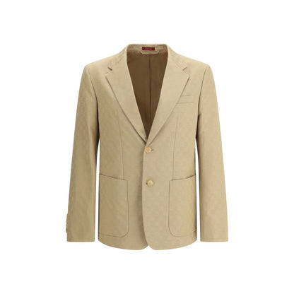 Gucci Beige Cotton Blazer