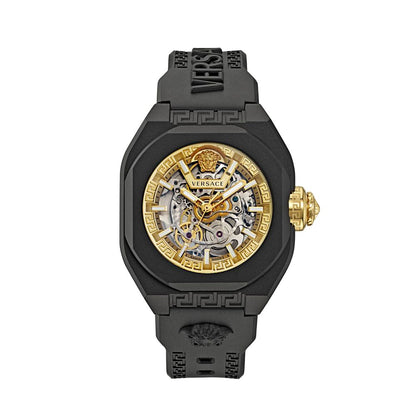 Versace Legend Skeleton Black Ceramic & Gold Automatic Watch [2026]