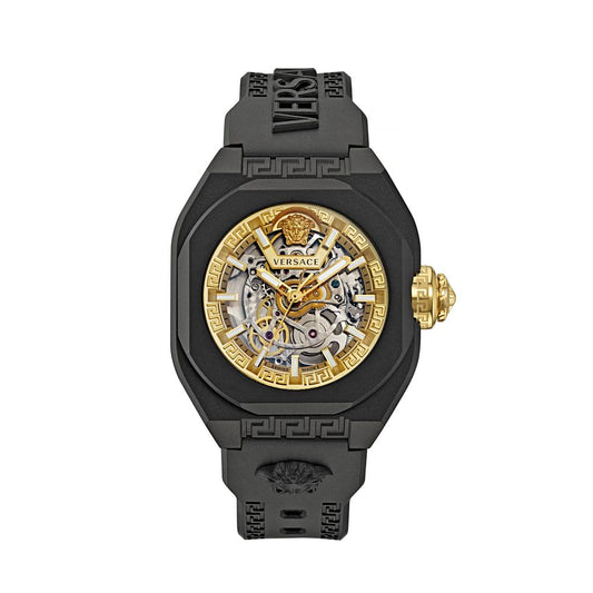 Versace Legend Skeleton Black Ceramic & Gold Automatic Watch [2026]