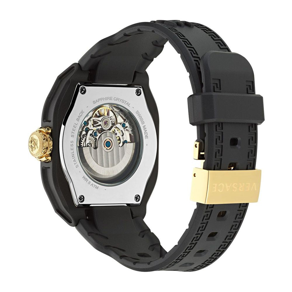 Versace Legend Skeleton Black Ceramic & Gold Automatic Watch [2026]