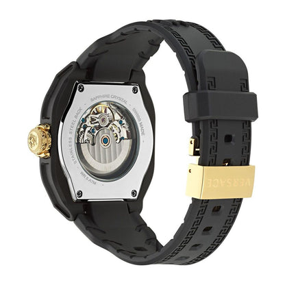 Versace Legend Skeleton Black Ceramic & Gold Automatic Watch [2026]