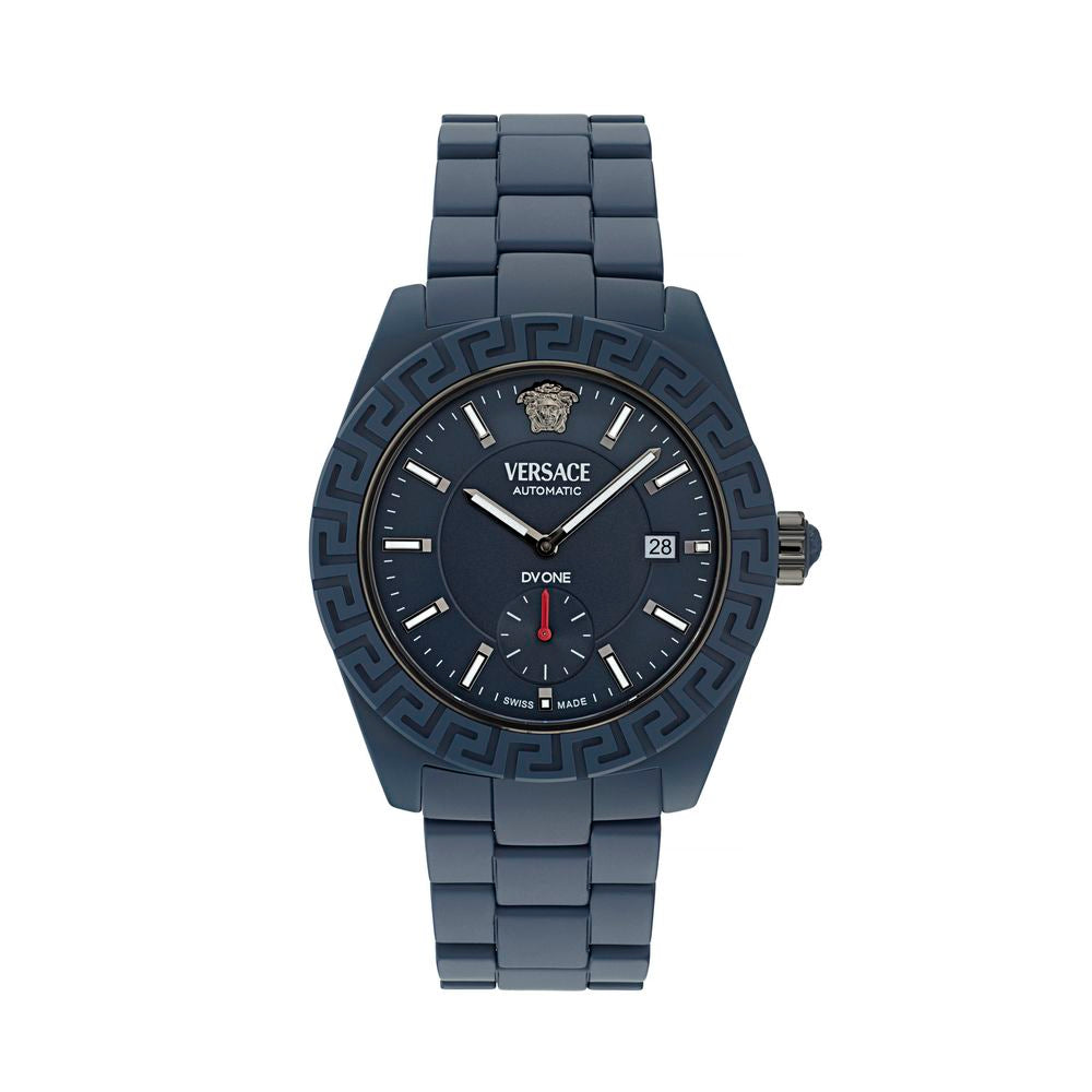 Versace DV One Gent Limited Edition Blue Ceramic Automatic Watch [SS26]