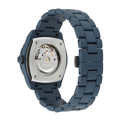 Versace DV One Gent Limited Edition Blue Ceramic Automatic Watch [SS26]