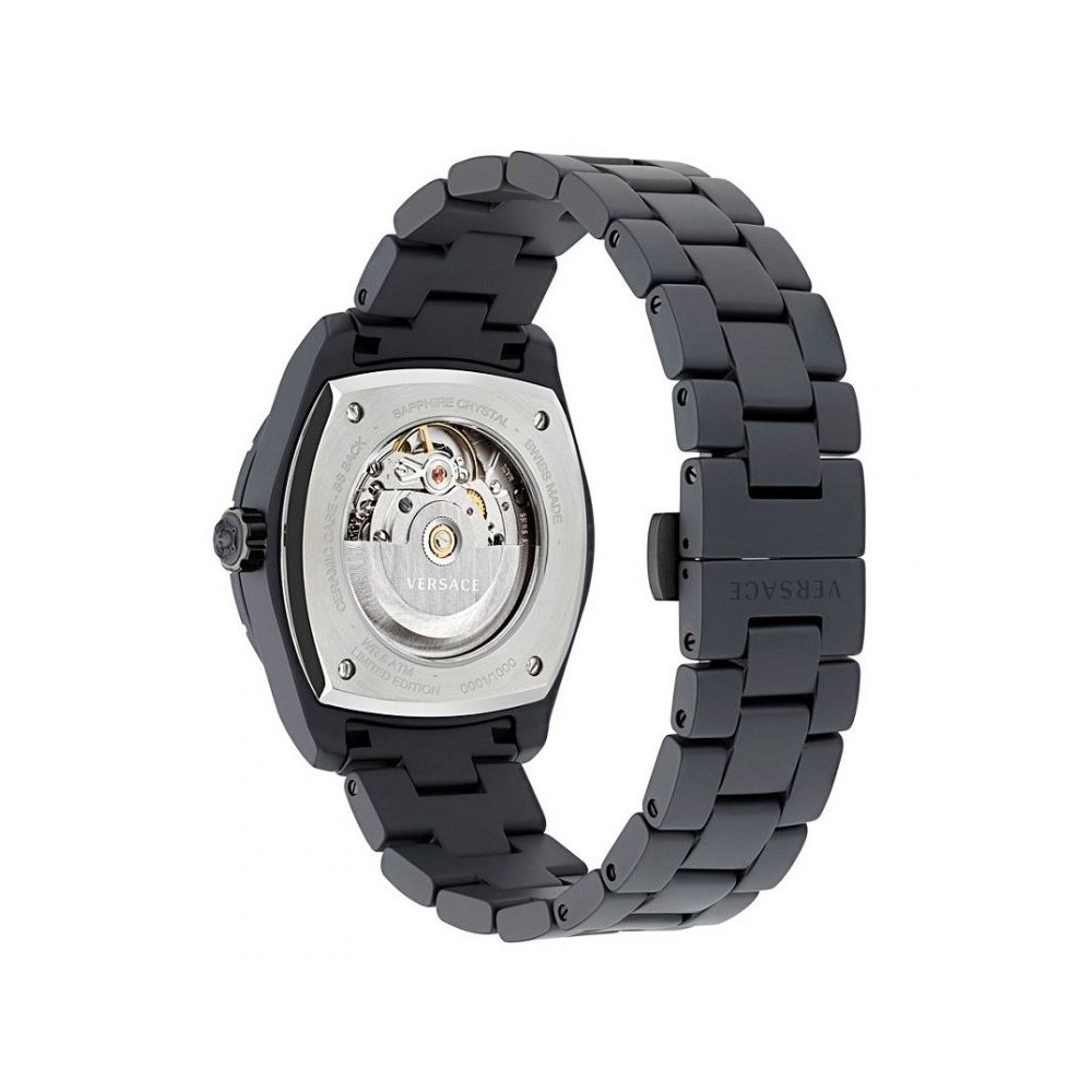 Versace DV One Gent Ceramic Automatic Watch - Black [Limited Edition]